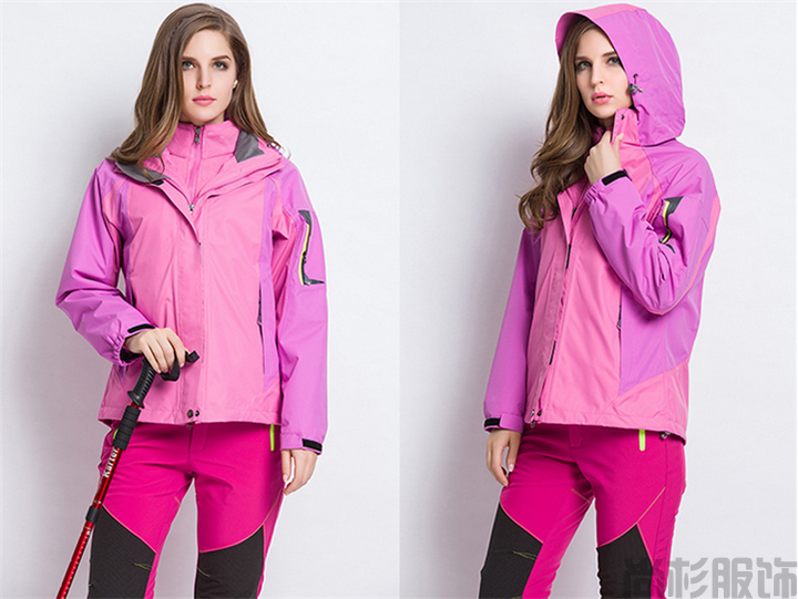 長絨內膽沖鋒衣--男士灰色(圖10)