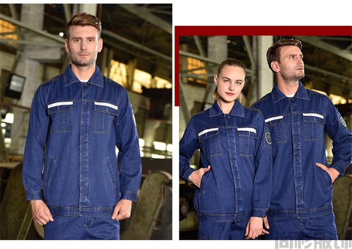 純棉牛仔防靜電工作服TZ168(圖11) 純棉牛仔防靜電工作服TZ168(圖11)